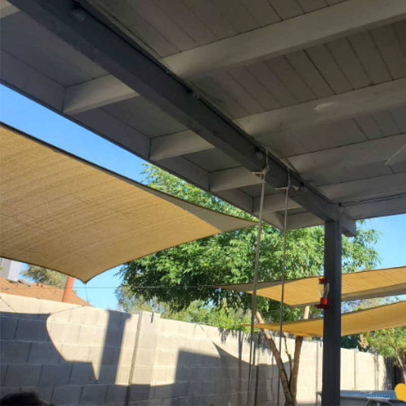 Cómo instalar una red parasol