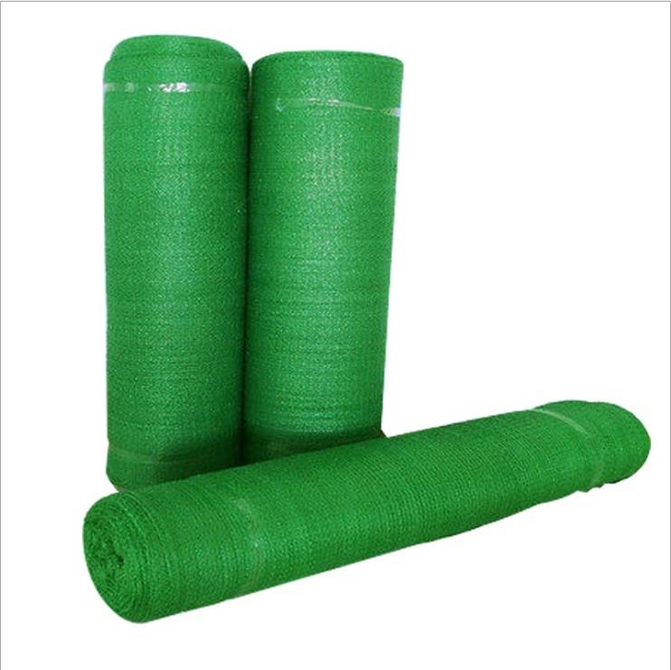 Red de HDPE a prueba de polvo, red para desechos de construcción estabilizada a los rayos UV para la supresión del polvo de pilas de carbón en el sitio de construcción