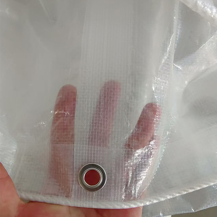 Lona de PE transparente resistente