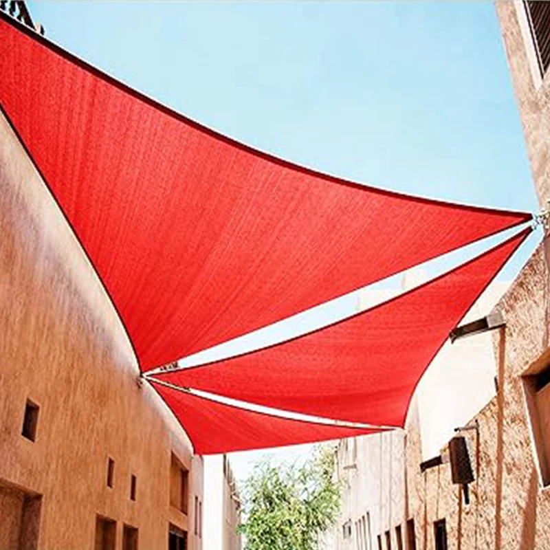 Toldo de vela de sombra para exteriores para jardín, patio, piscina y zona de aparcamiento