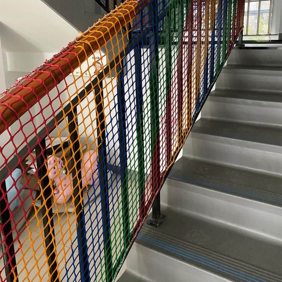 Red de seguridad para escaleras